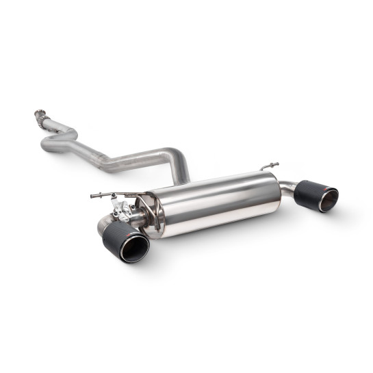 BMW 2 Series F22 M235i 3.0L Non-resonated cat-back system with valve Scorpion