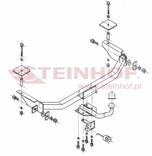 Trekhaak Fiat Seicento 05/1998-2010