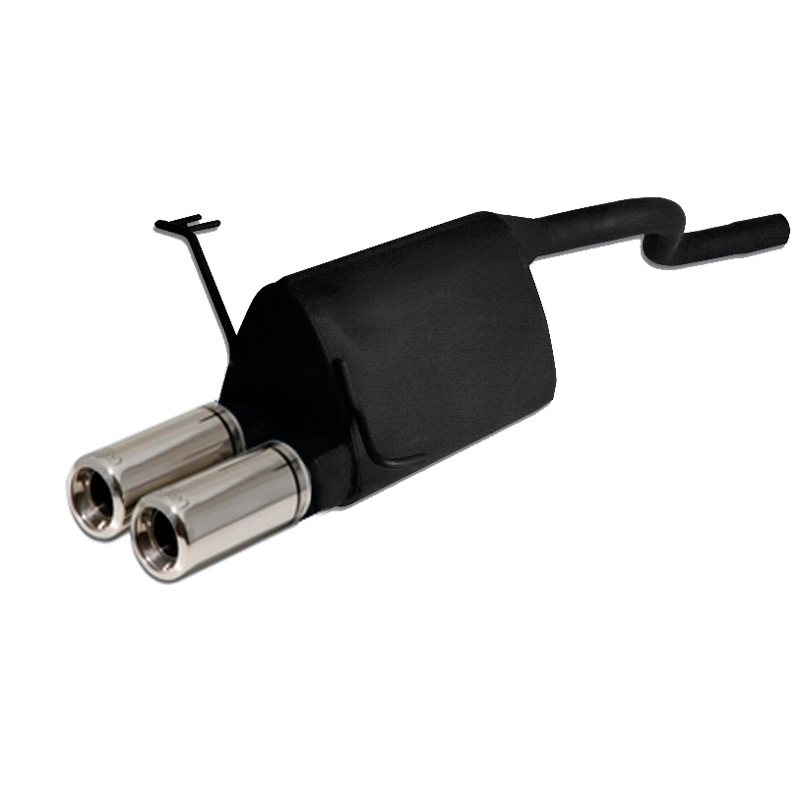 Sport exhaust  Fiat Punto II 1.2i 44kW/1.2i 16V 59kW/1.8 HGT 96kW/1.9 JTD 59/63kW 1999-2005 2x 80mm