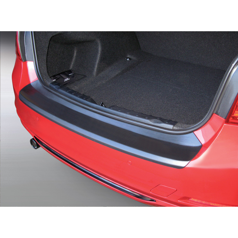 ABS Rear bumper protector  BMW 3-Series F30 4 doors 2012-2019 Black