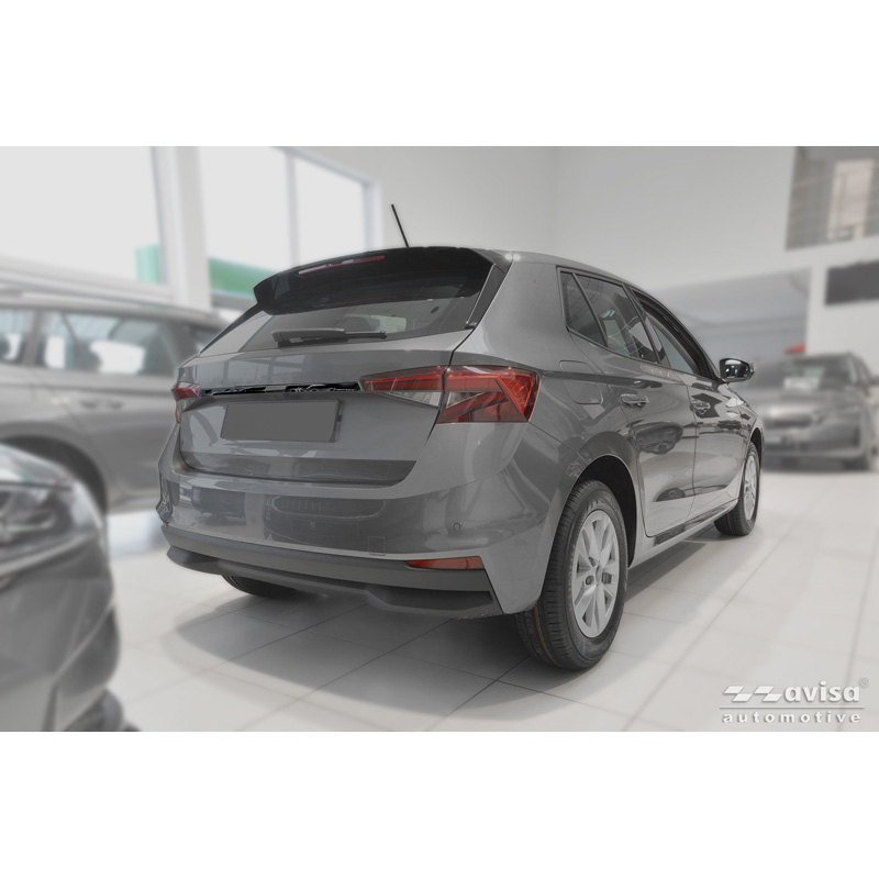 Avisa Zwart Chroom RVS Kofferbak Sierlijst  Skoda Fabia IV (PJ3) 2021-
