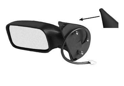 spiegel, vlak glas, elektr verstelb, verwarmd, 5 drs, links Fiat