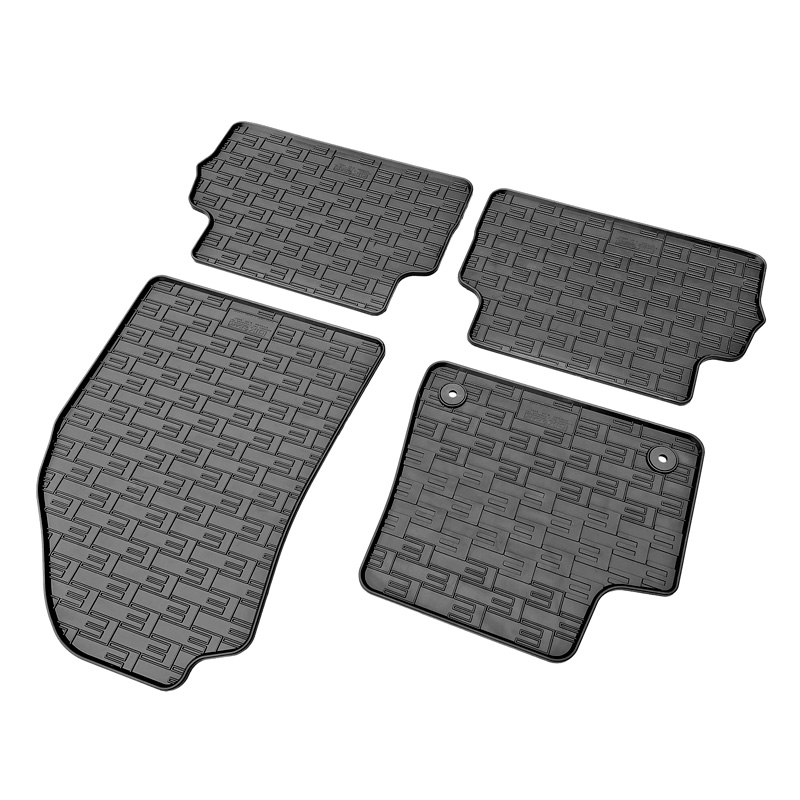 Rubber car mats set  Citroën e-C3 IV 2024- (4-pieces + fixing system)