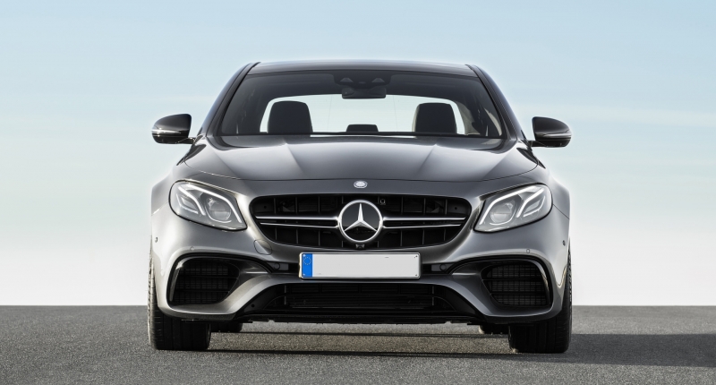 Grill Mercedes E-Class W213 S213 C238 A238 (2016+) Chroom Zwart E63 Design