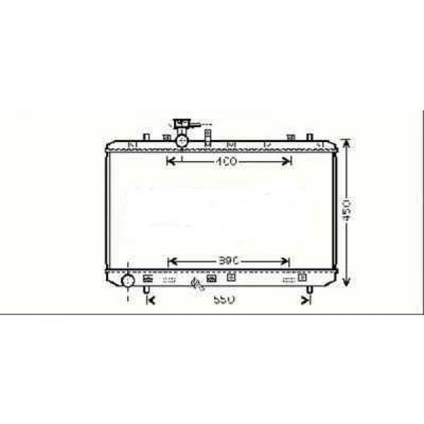 Radiator SEIDICI SX4 06->>