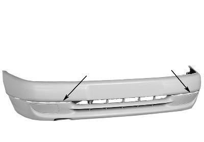 voorbumper, compleet, in primer, 09/1999-Citroen Saxo, 1996-2003