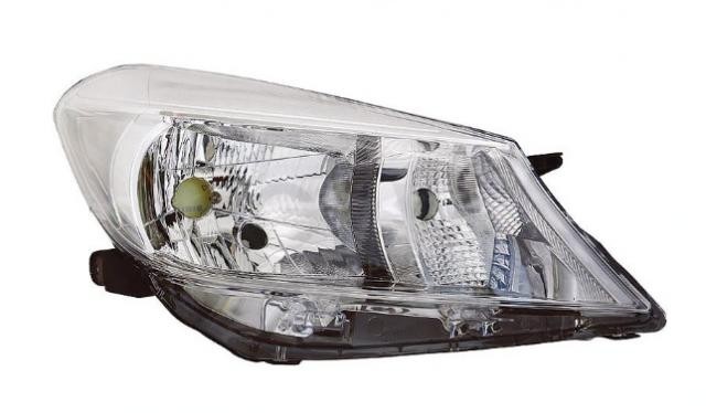 koplamp, Valeo, H4, elektr verstelb, links Toyota Yaris, 2011-,