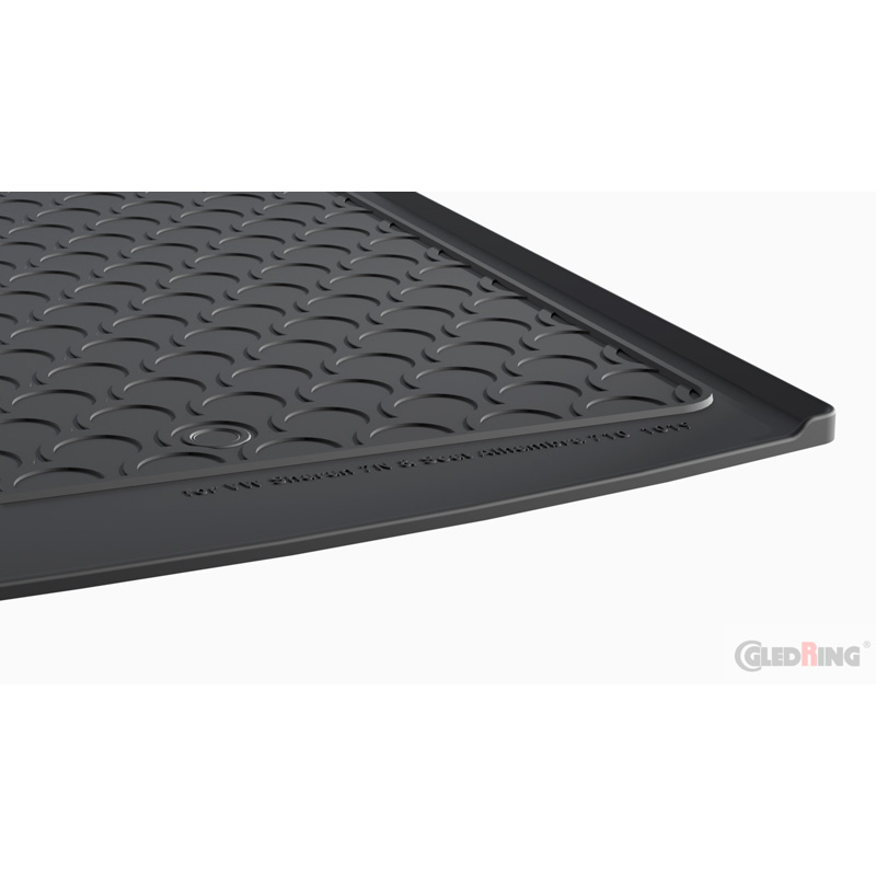 Rubbasol (Rubber) Trunk mat  Seat Alhambra 2010- & Volkswagen Sharan 2010- (5- & 7-persons)