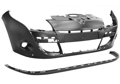 voorbumper, in primer, PDC Renault Megane Coupé, 2009-2012