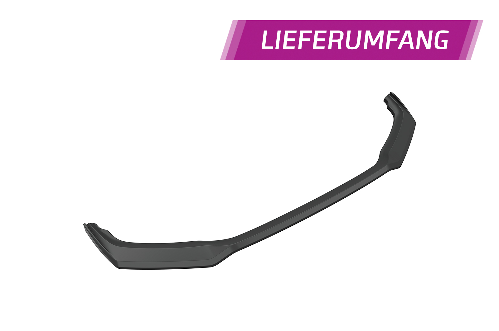 Voorspoiler BMW X1 M Pakket U11 CSR Glans Zwart