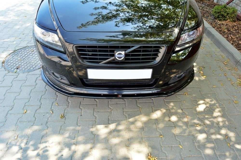 Bumper spoiler Volvo V50F R-DESIGN Gloss Black