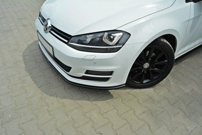 Voorspoiler VW Golf 7 Glans Zwart