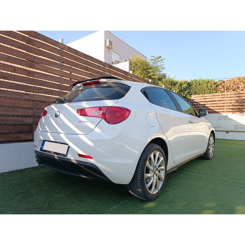 Roof spoiler (Spoiler Cap)  Alfa Romeo Giulietta 2010-2020 (ABS Glossy black)