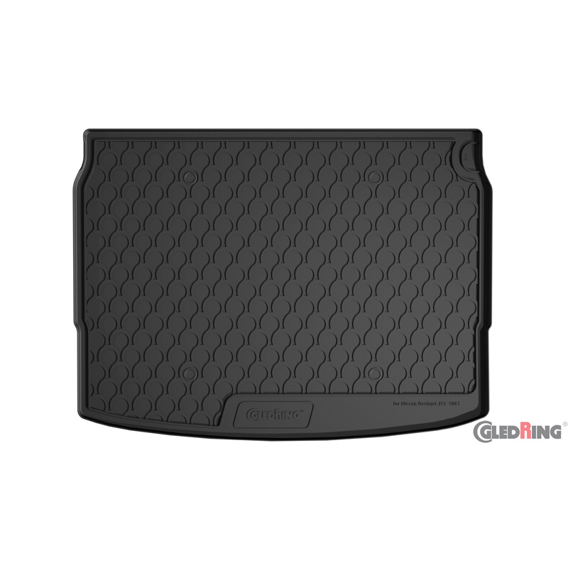 Rubbasol (Rubber) Trunk mat  Nissan Qashqai II 2014-2020 (Upper variable floor)