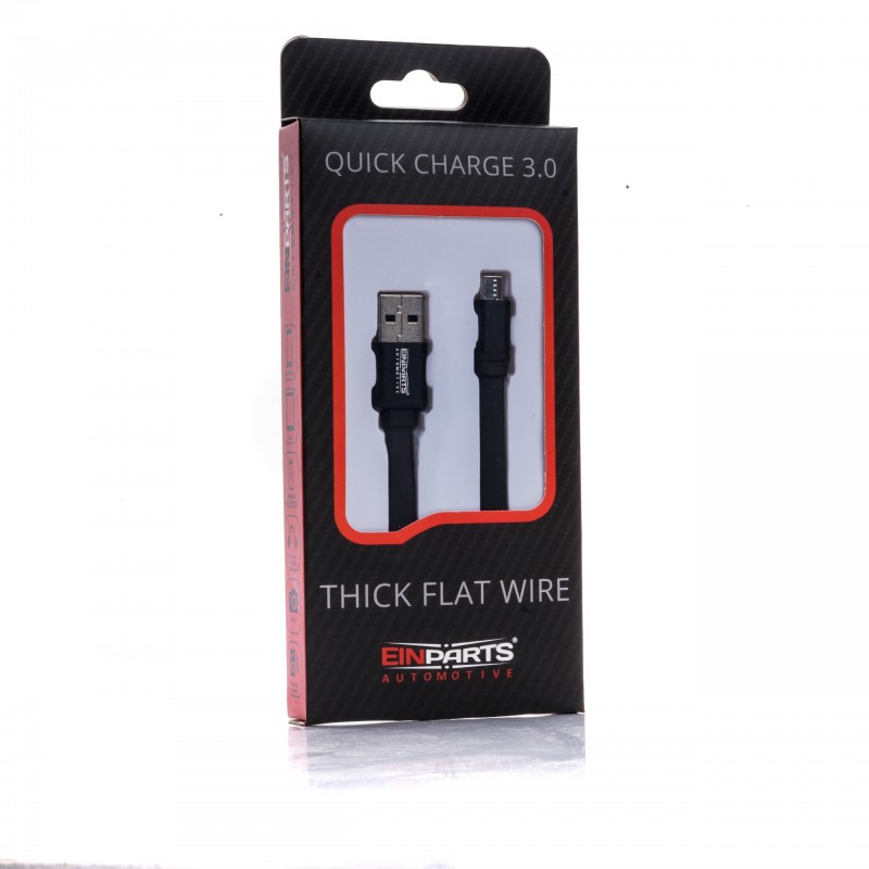 EPACC005 THICK FLAT WIRE MICRO-USB