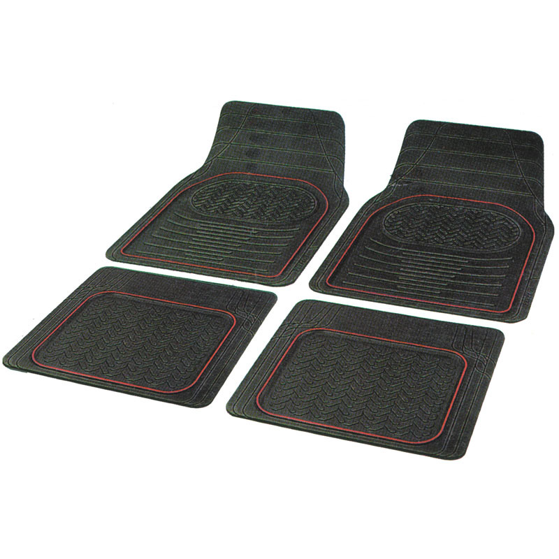 Carpoint Car Floor Mats Universal Contour - Rubber