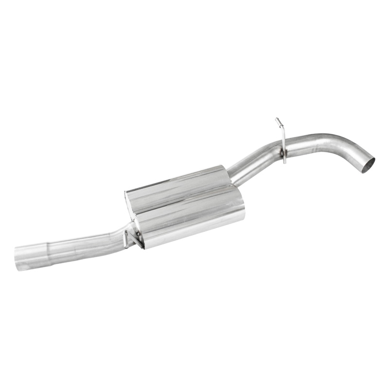100% Inox Mid silencer  Volkswagen Golf VII 2.0 R TSI 300hp 2014-
