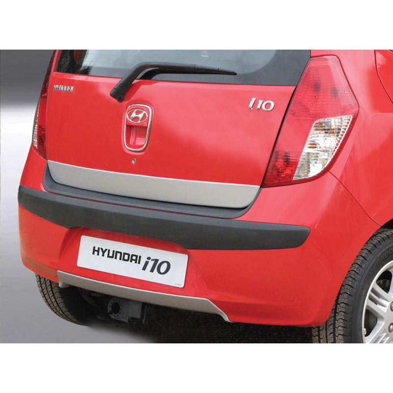RGM Achterbumperskirt (Diffuser)  Hyundai i10 2008-2011 - zilver (ABS)
