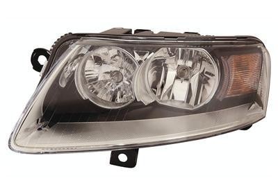 koplamp, H7+H15, elektr verstelb, incl stelmotortje, rechts Audi