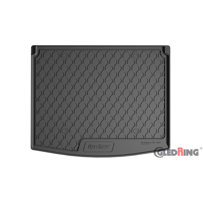 Rubbasol (Rubber) Trunk mat  Jeep Compass (MX) 2017- (Upper & Lower variable floor)