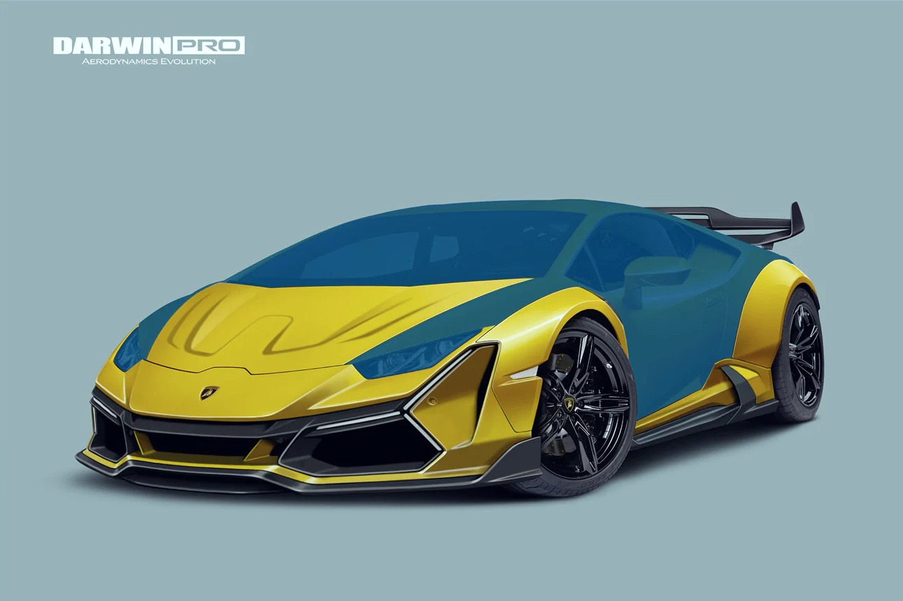 Widebody Lamborghini Huracan BKSSII Style Darwin Pro Carbon