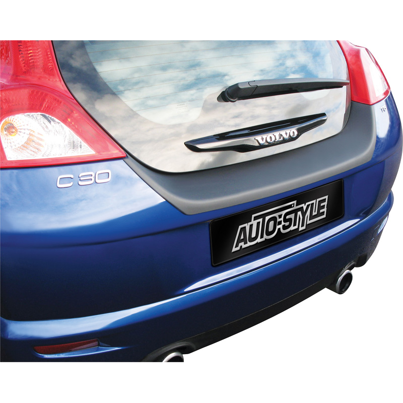 ABS Achterbumper beschermlijst  Volvo C30 Zwart