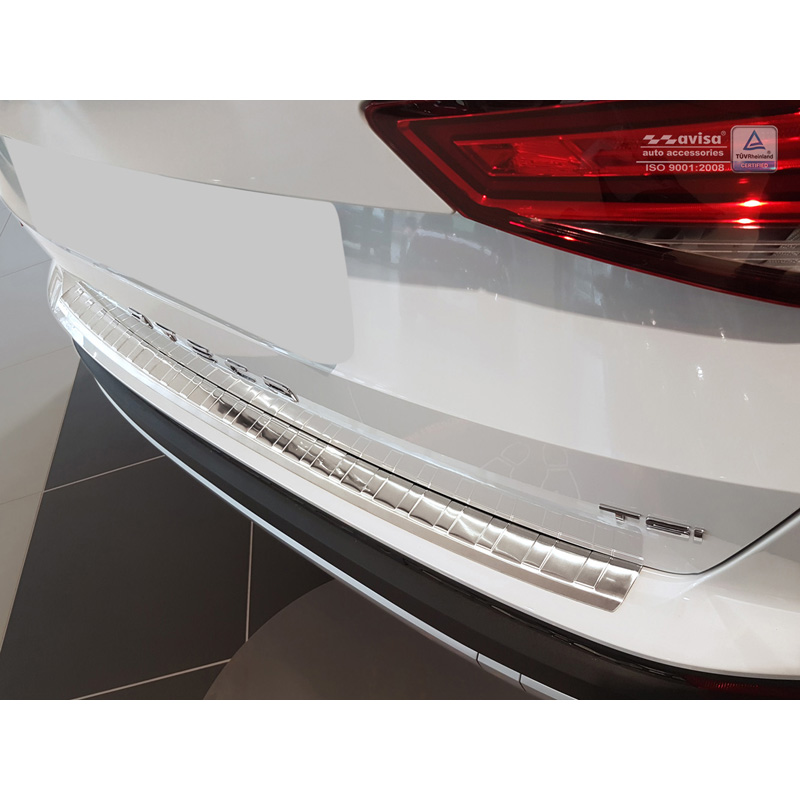 RVS Achterbumperprotector  Seat Ateca 2016-2020 & FL 2020- 'Ribs'