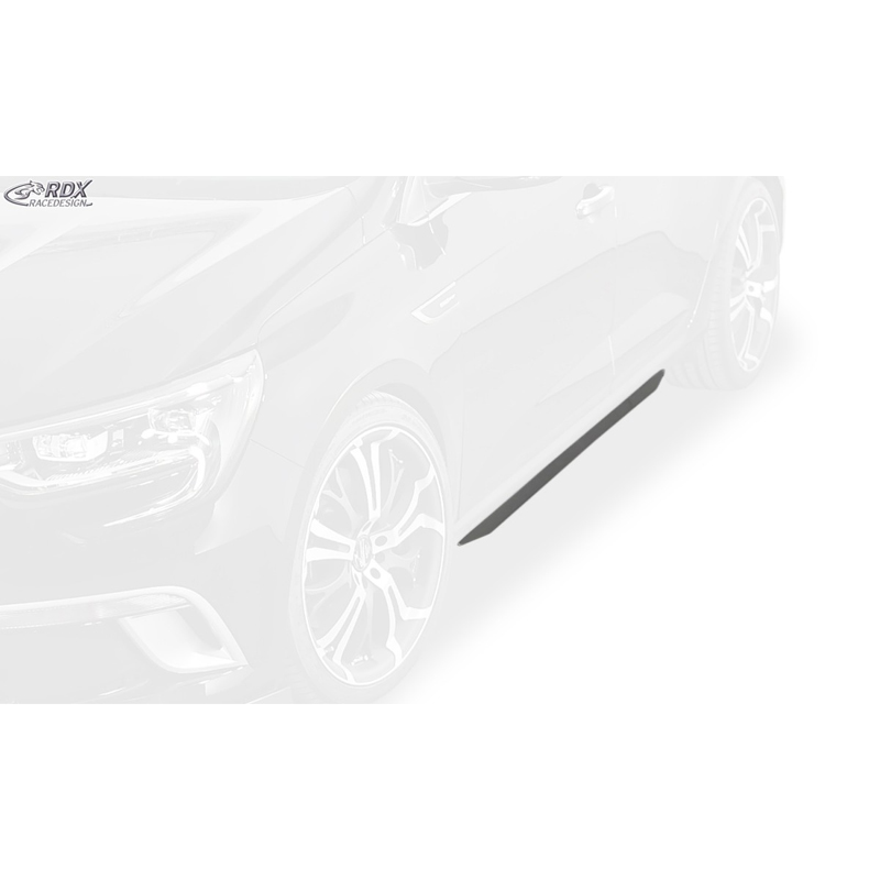 Side skirts 'Slim'  Renault Megane IV 5-doors/Grandtour 2016- (ABS glossy black)