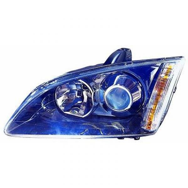 XENONKoplamp links FOCUS 04-08 DEPO D1S+H1/ZWART