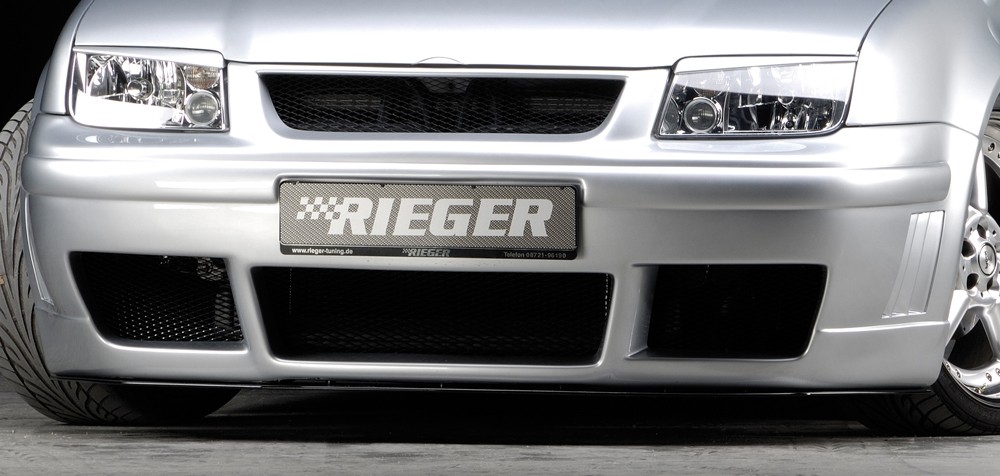 Voorbumper met geintegreerde grill met intakes VW Bora Rieger