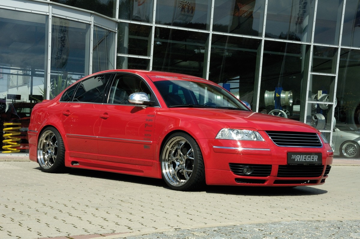 Voorspoiler VW Passat 3BG V6 Diesel Rieger Tuning