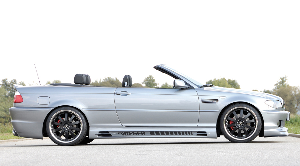 Zijskirts BMW E46 coupe/cabrio/sedan Rieger