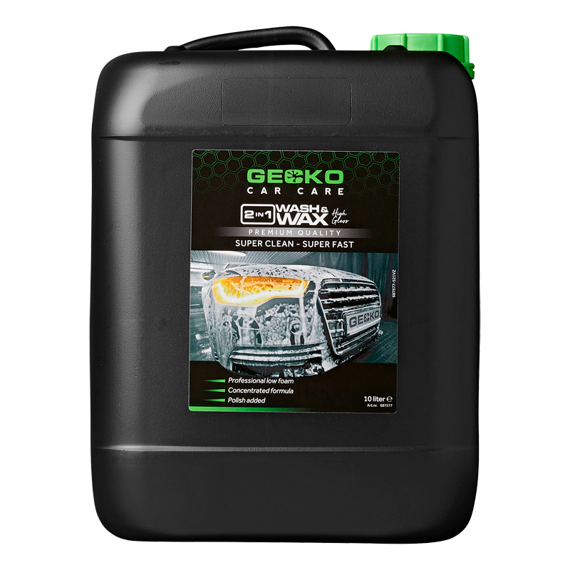 Gecko 2in1 Was & Wax 10 Liter