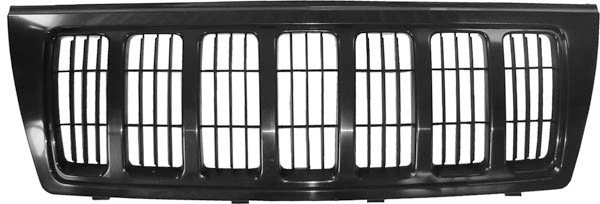 Radiator Grill GD.CHEROKEE 04.05 ZWART/ZWART/COMPLEET