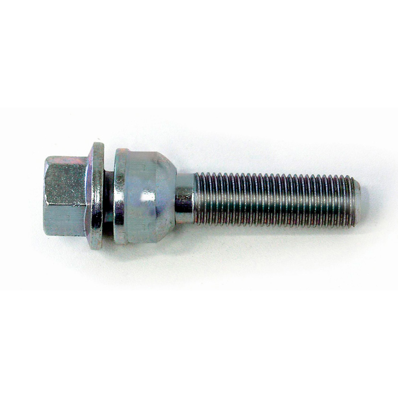 H&R Wheel bolt Round-Head with movable cone R13 M14x1.50 - Length 42mm (e.g.  Audi S5)