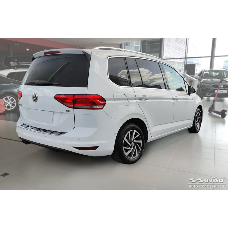 Avisa RVS Achterbumperprotector  Volkswagen Touran III 2015- incl. R-Line 'STRONG EDITION'