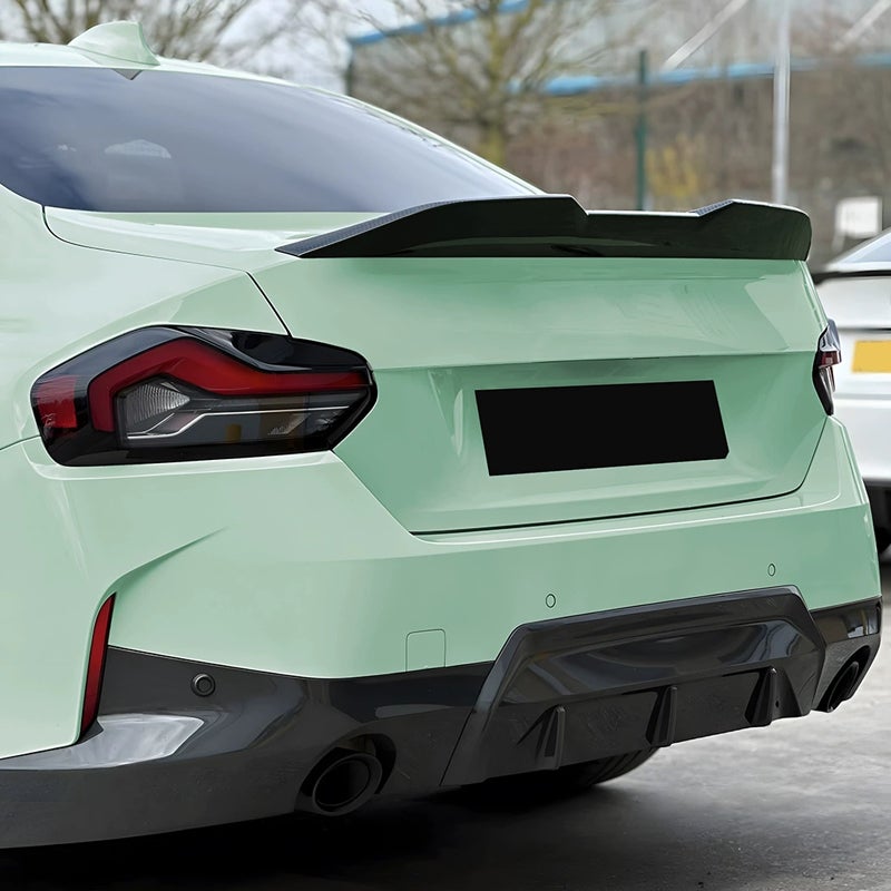 Rear spoiler  BMW 2-Series G42/G87 Coupe 2021- (ABS Glossy Black)