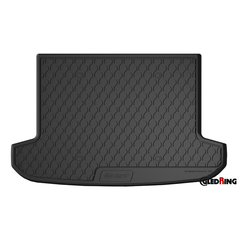 Rubbasol (Rubber) Trunk mat  Hyundai Tucson 2015-2018 (Upper floor)