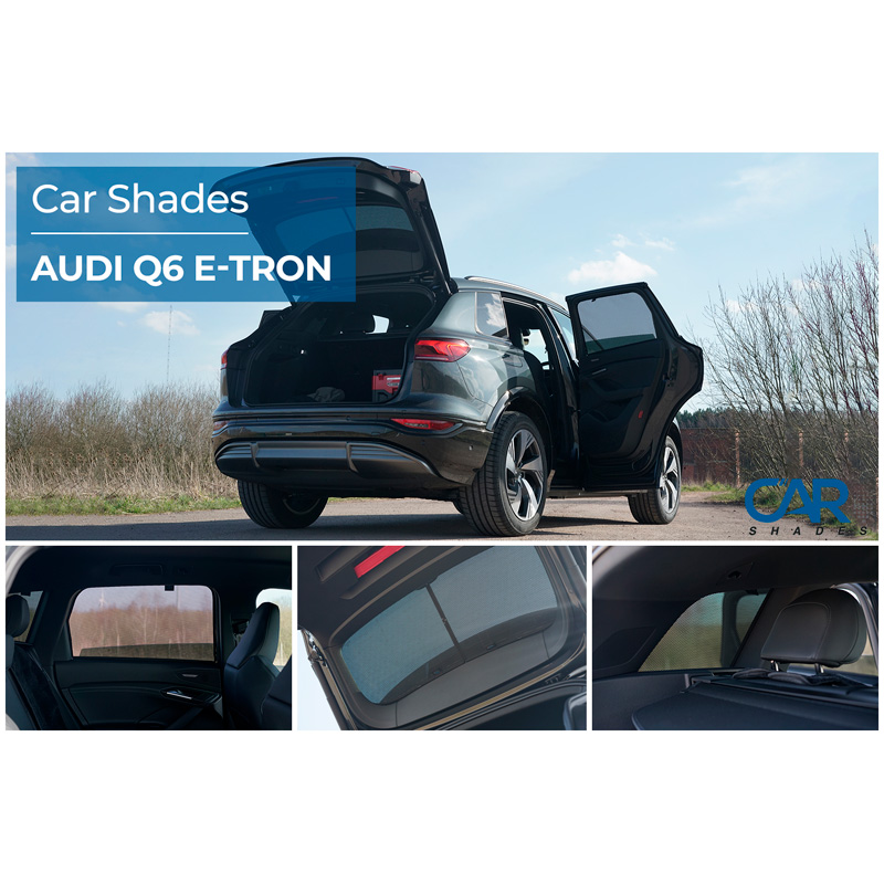 Set Car Shades  Audi Q6 E-Tron (GFB) 2024- (6-pieces)