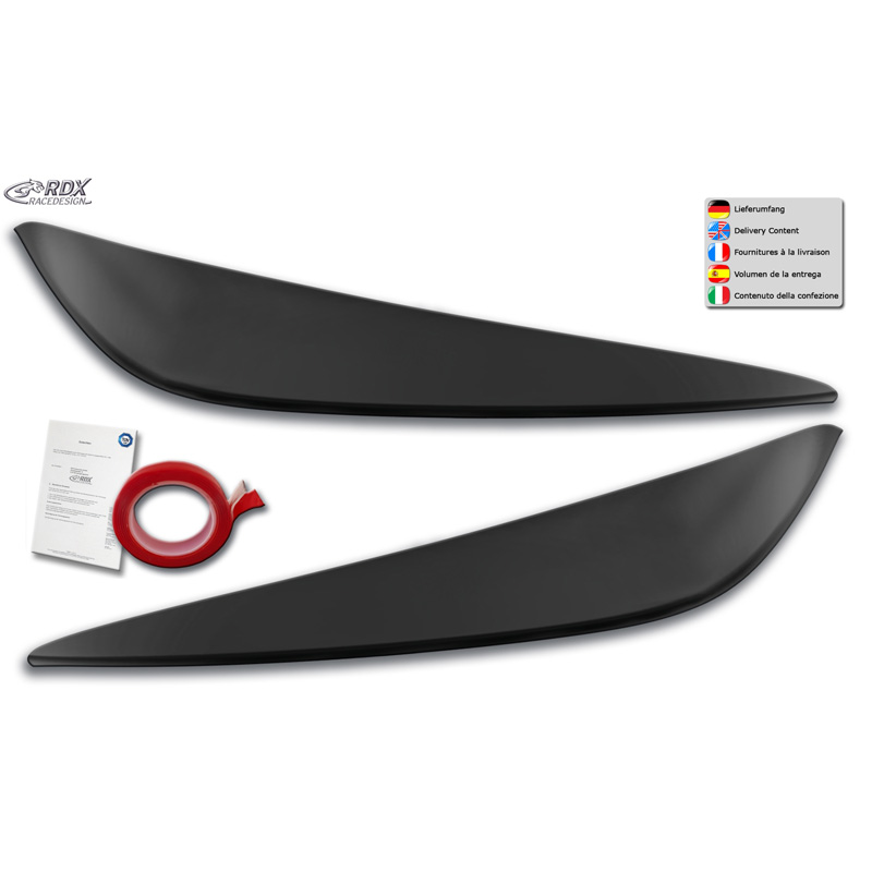 Head light spoilers  BMW 2-Series Gran Coupe (F44) 2019- (ABS)
