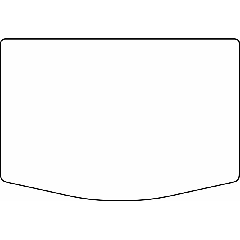 Velour Trunk mat  BAIC X35 2023-