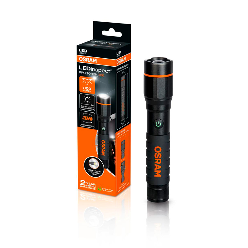 Osram LEDinspect® PRO TORCH 800 - hand-inspection light