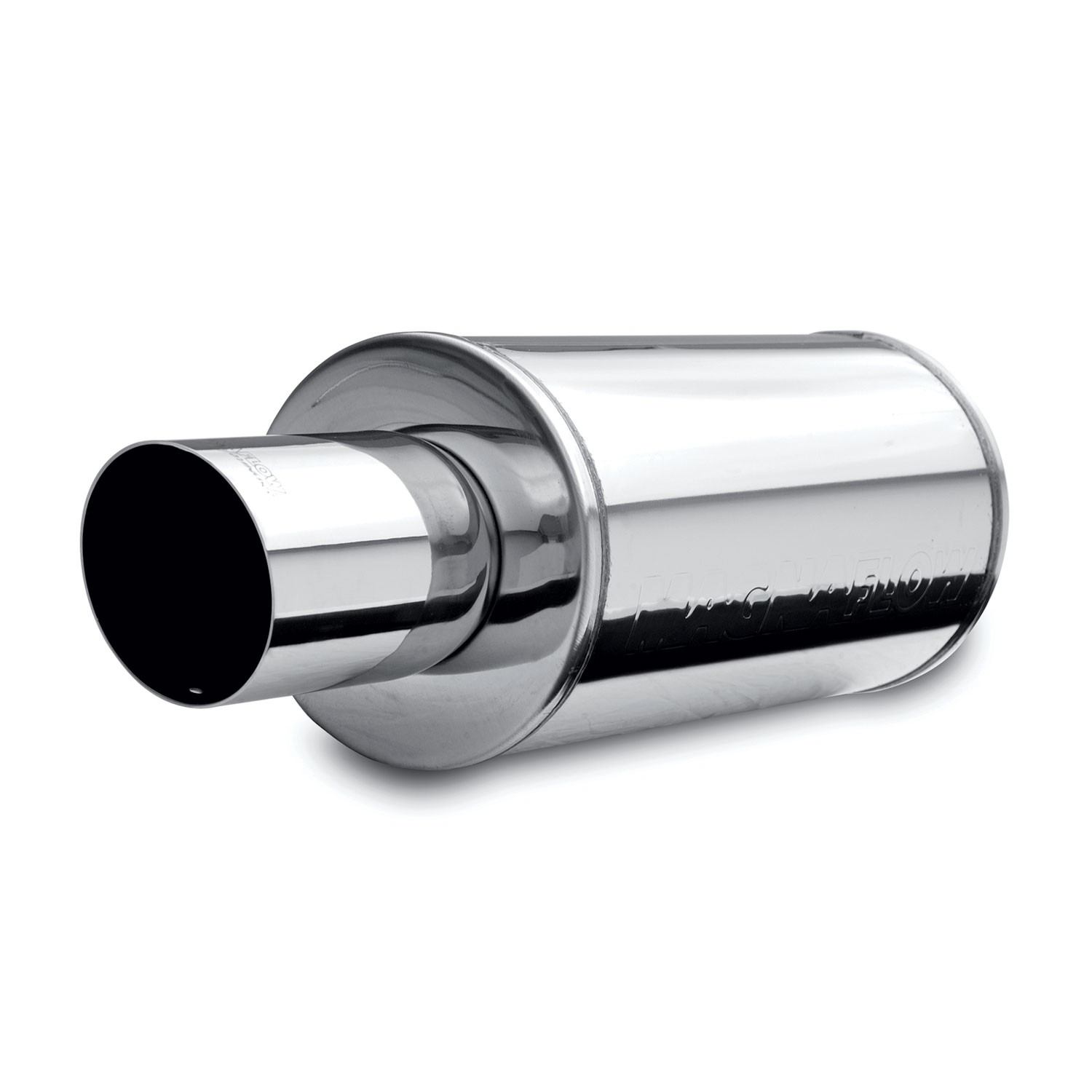 Muffler W/Tip Mag SS 14X7X7 2.25/4. Magnaflow Demper
