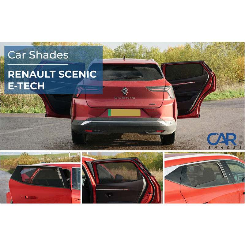 Set Car Shades (rear side doors)  Renault Scénic E-Tech 2024- (2-pieces)