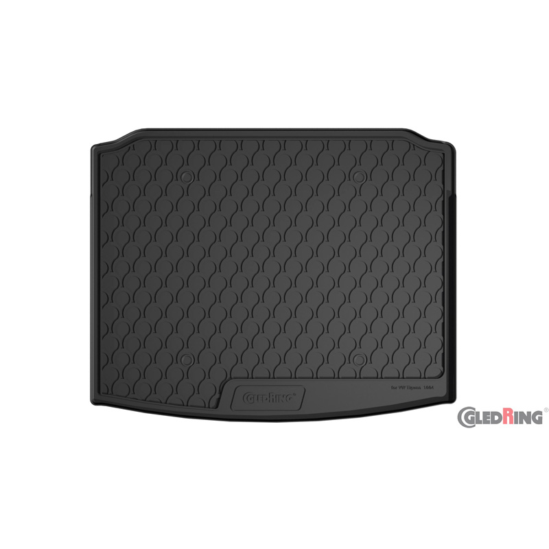 Rubbasol (Rubber) Trunk mat  Volkswagen Tiguan II 2016-2024 excl. e-Hybrid (5-Persons) (Lower floor)