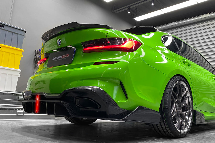 BMW 3 Series G20/G28 BKSS Style Carbon Fiber Diffuser 2019-2021