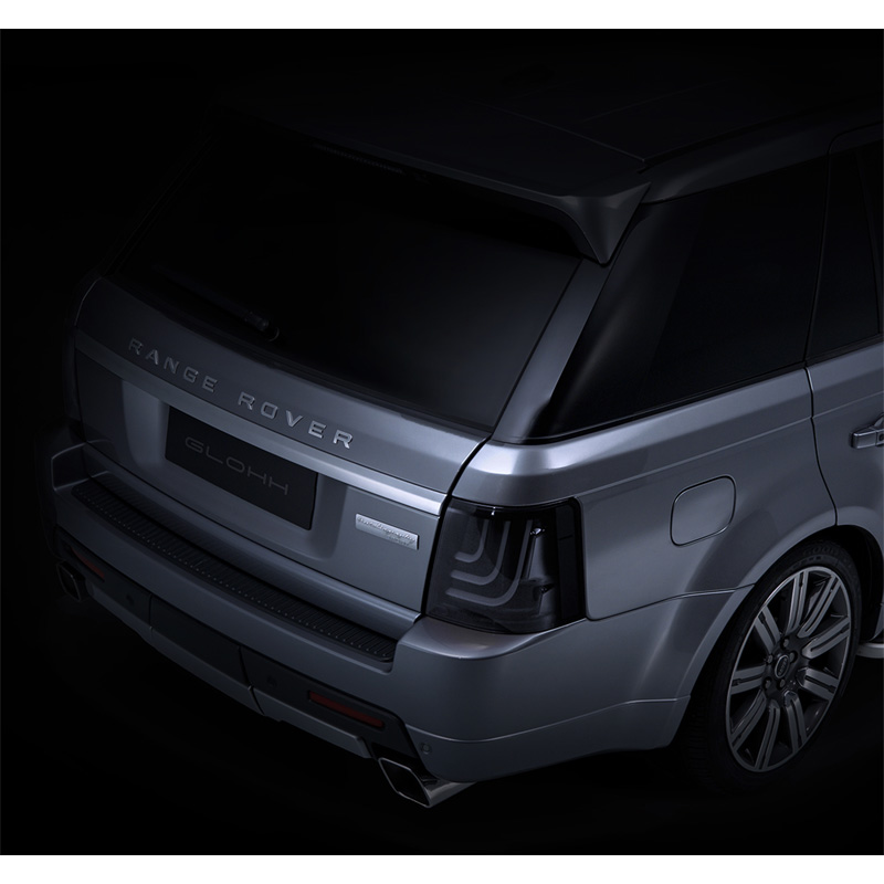 Glohh GL-3 Dynamic LED Tail Lights  Range Rover Sport L320 2005-2009 & 2010-2013 - Black
