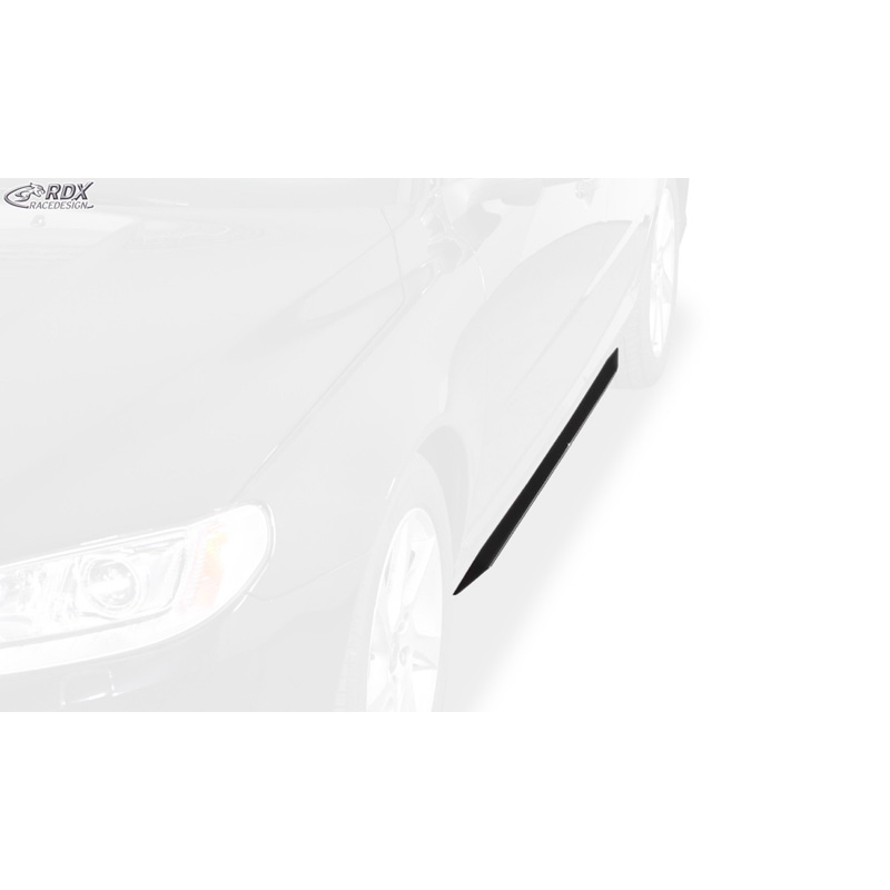 Side skirts 'Slim'  Volvo S80 2006-2016 & Volvo V70 2007- (ABS glossy black)