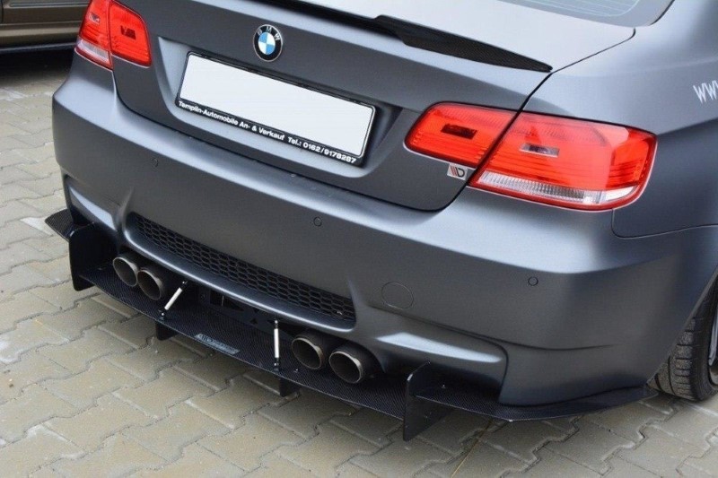 Achter Diffusers BMW M3 E92 / E93 Glanzend Zwart