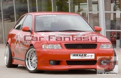 Spoilerlip Audi A3 8L model 2000 Niet S3,met uitsparing voor mis